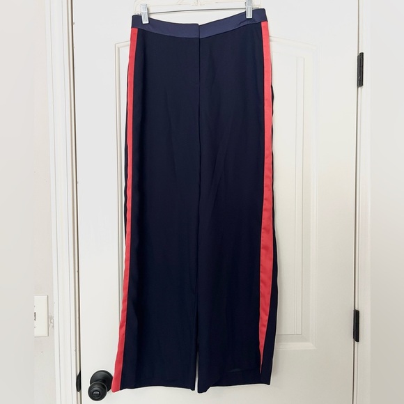 Boden Side Stripe Wide Leg Trouser Pants - Picture 1 of 6